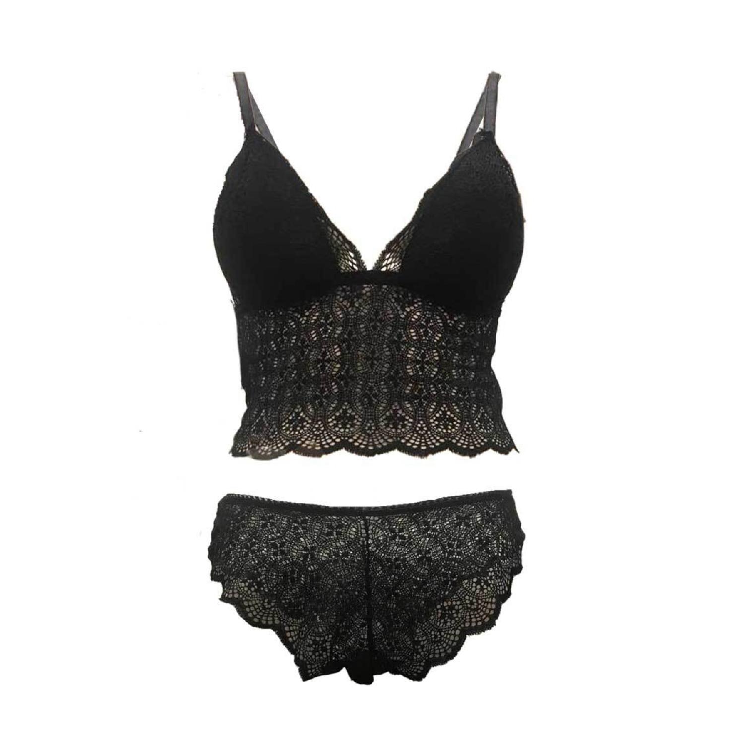 

Комплект бюстгальтера с мягкими чашечками без косточек 75B