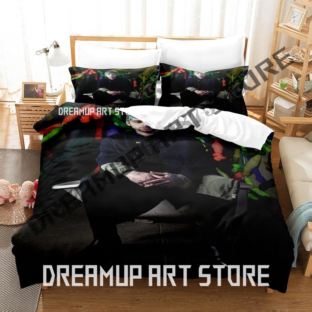 3D Print Hip Hop Zayn Malik Bedding Set Single Twin Full Queen King Size Bed Set Adult Kid Bedroom Duvetcover Sets Anime