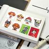 500pcs Cute Cartoon PAW Patrol Sealing Stickers Cute Graffiti Stationery Bike School Supplies Teacher Reward Decals Toys Gifts