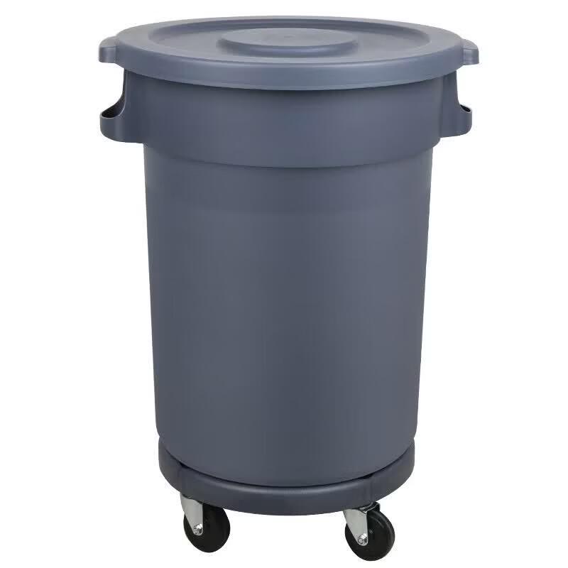 Large Capacity Outdoor Round Trash Can