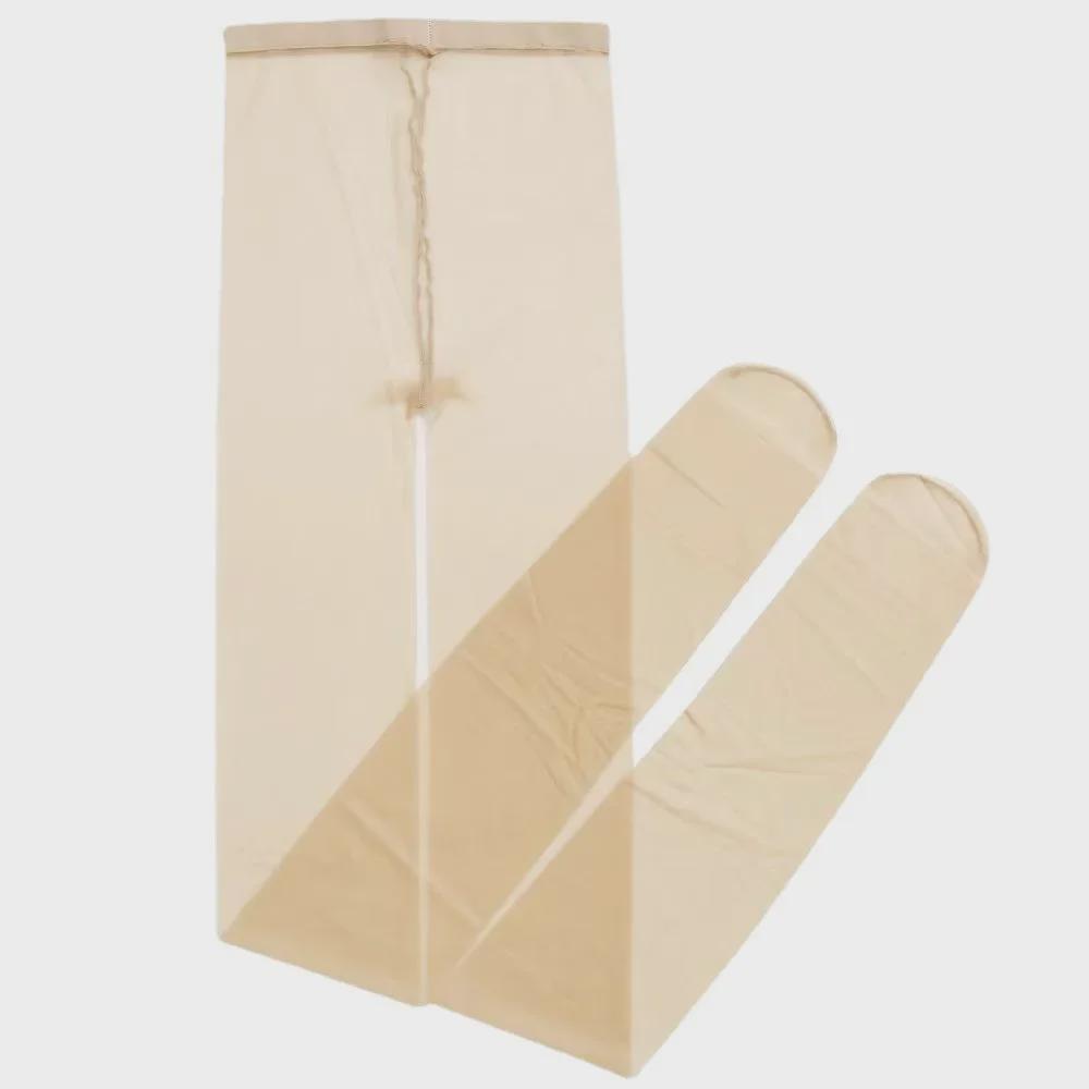 0D Ultra-Thin Women's Summer Transparent Stockings, Nude Invisible T-Crotch, Bare Legs Effect, Toe Coverage.