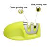 Grinder Knife Scissors Stone Steel Mini 2 Stage Double Groove Rod Sharpener Grindstone