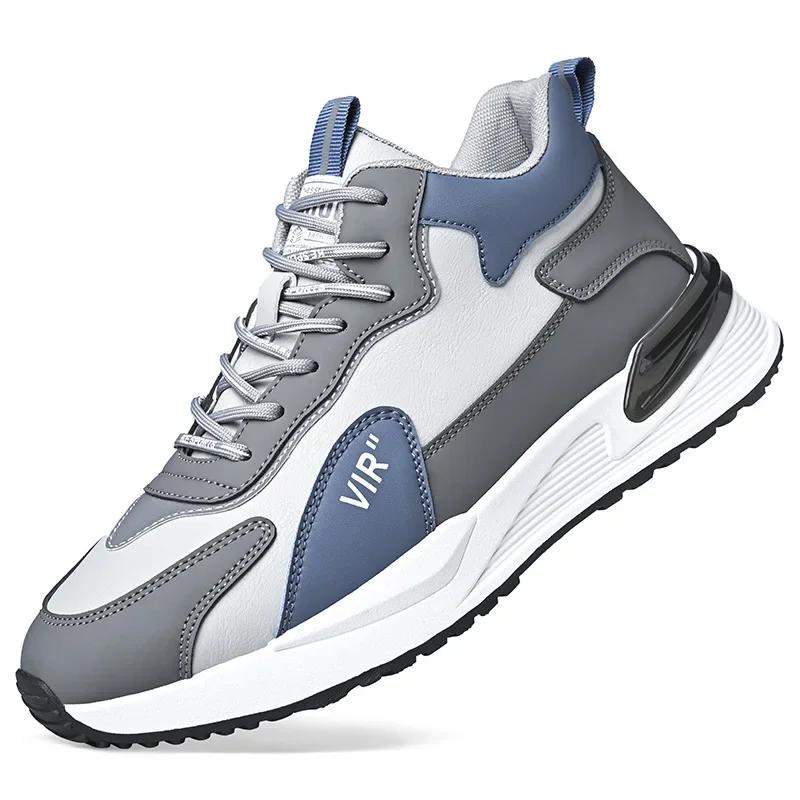 Модная мужская повседневная обувь Роскошная мужская обувь Плюс бархатная обувь — фото 8