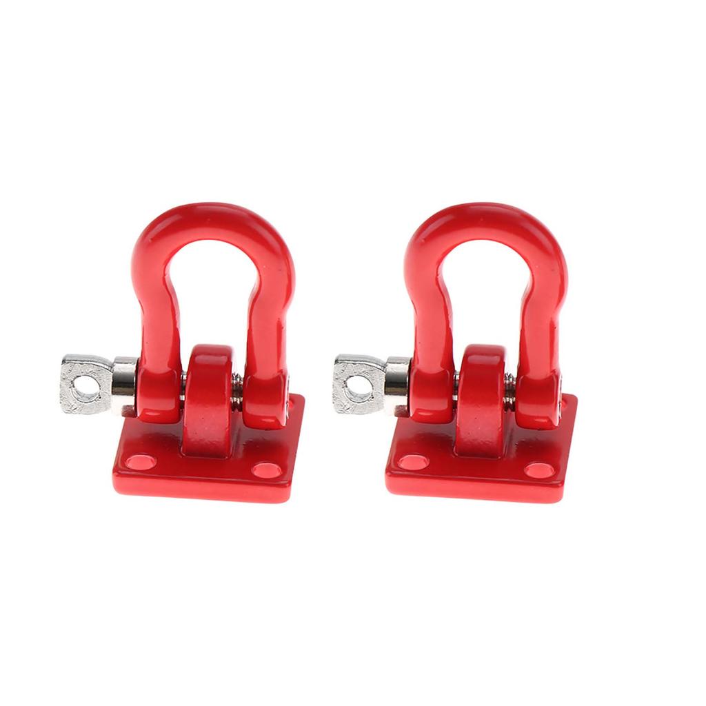 4PCS   Lock Catch for RC Climbing Crawler Car Assemble Replace Parts Red