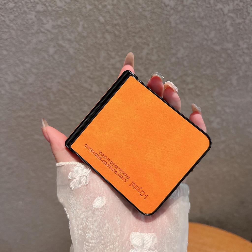 Samsung Z Fold7 Sheepskin Flip Case: Luxurious, Heat-Dissipating, Skin-Friendly, Anti-Fall Protection