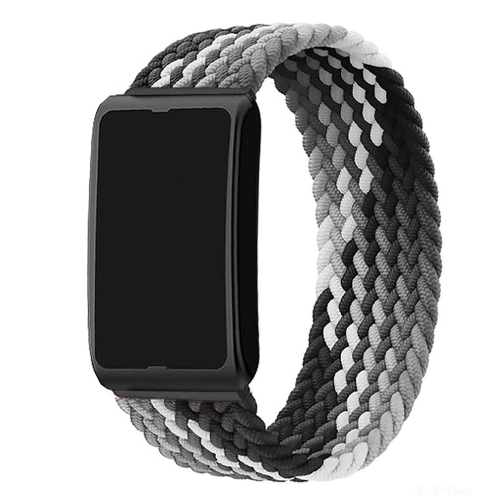 for Amazfit Heilo Strap Armband Wristband Braided Solo Loop Quick Release Elastic WatchBand Bracelet Correa Helio Strap Cover for Helio Strap&XXS