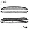 2pcs Front Upper Lower Grill Compatible For MINI R50 R52 R53 51137026202 51137133847 51117127931 Honeycomb Mesh Guard Trim Cover