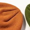 Hat Women's Wool Versatile Hexagonal Light Board No Edge Curling Cold Hat Autumn and Winter Outdoor Warm Thickened Men's Knitted Hat