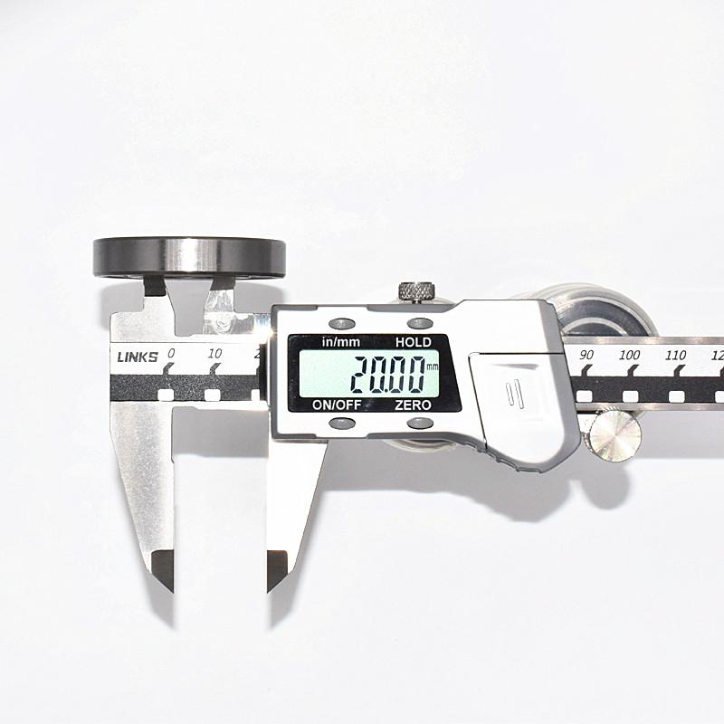 16004RS 20*42*8(mm) Rubber Sealing Type Chrome Steel  1Piece Bearings