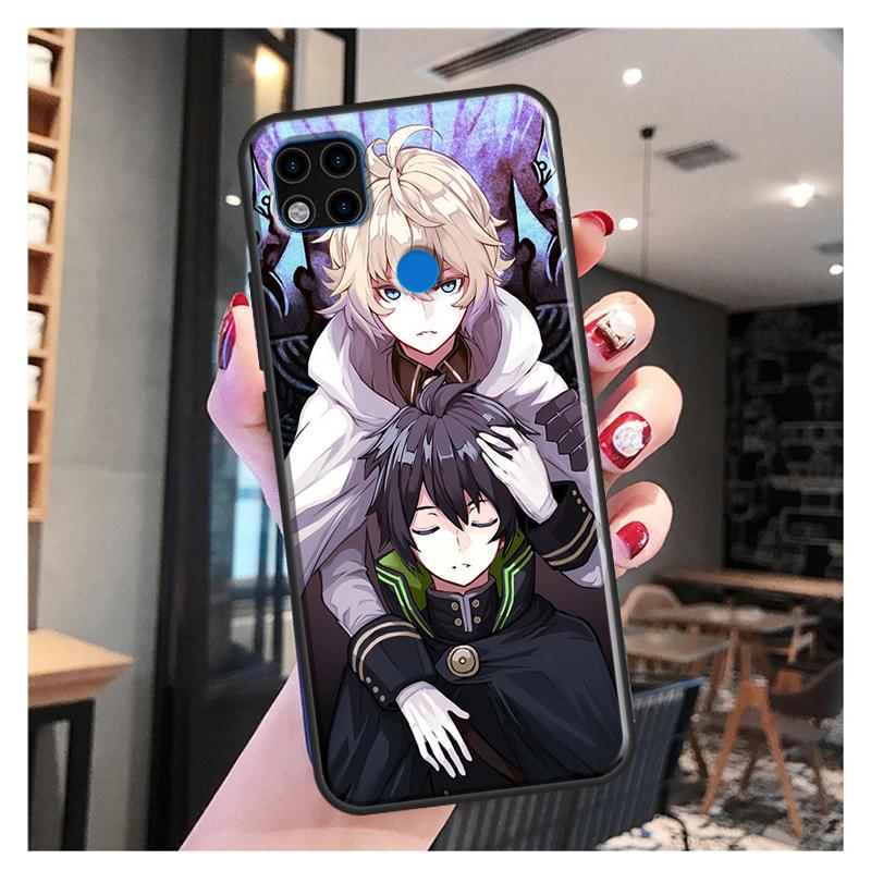 Anime Owari No Seraph Of The End Funda For Xiaomi Redmi Note 10S 9S 8T 9 Note 10 Pro Note 11 Pro Redmi 9C 9A 9T Soft Case