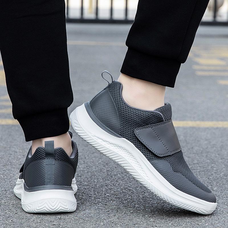 Men Orthopedics Wide Feet Swollen Walking Casual Shoes Thumb Eversion Adjusting Soft Comfortable Diabetic Man Shoes Big Size