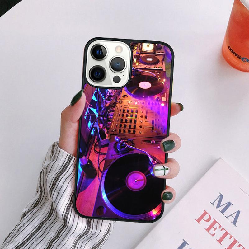 Electronic Music DJ Controller Mixer Phone Case For iPhone 17 Air 14 13 12 16Pro Max 15 Plus Max Cover coque