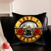 Band G-Guns-S N R-Rosess Pillowcase For Sofa Room Office Decor Printing Protector Cushion Cover Valentine Gift Custom