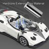 1:32 Pagani Zonda Huayra BC Toy Sports Car Model Alloy Diecast Light Music Doors Opened Vehicles Models Collection Gift for Boys