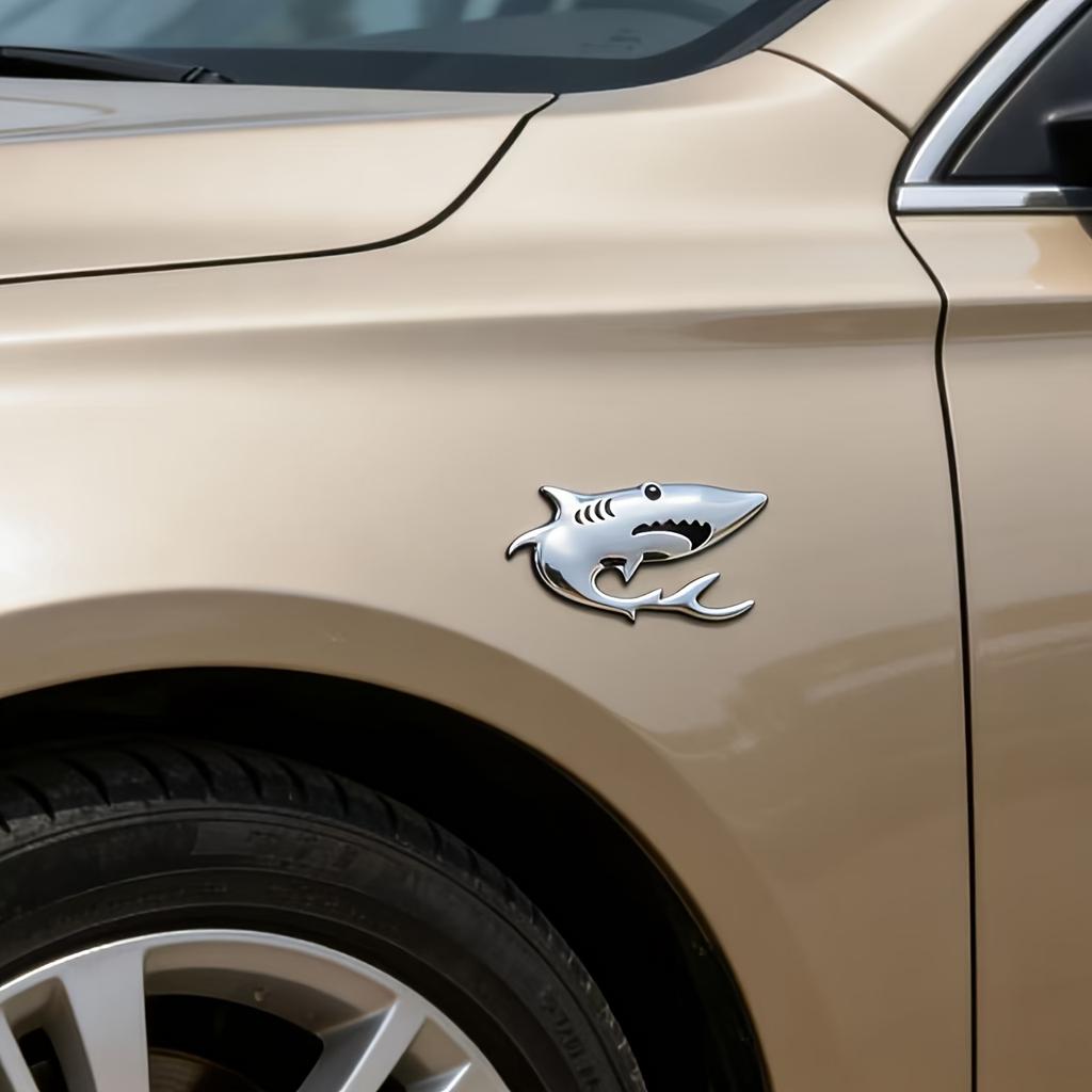 Car Emblem Exterior Accessory Decal Modification, Metal Side Emblem, External Accessory, Waterproof and Sun-Proof, Car Emblem, Tail Badge,
