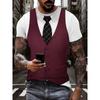 Men's Casual Suit Tie Print T-Shirt Tops Short Sleeve Crew Neck Men's Round Neck T-shirts New In Mens Cosplay Party Tee Shirts