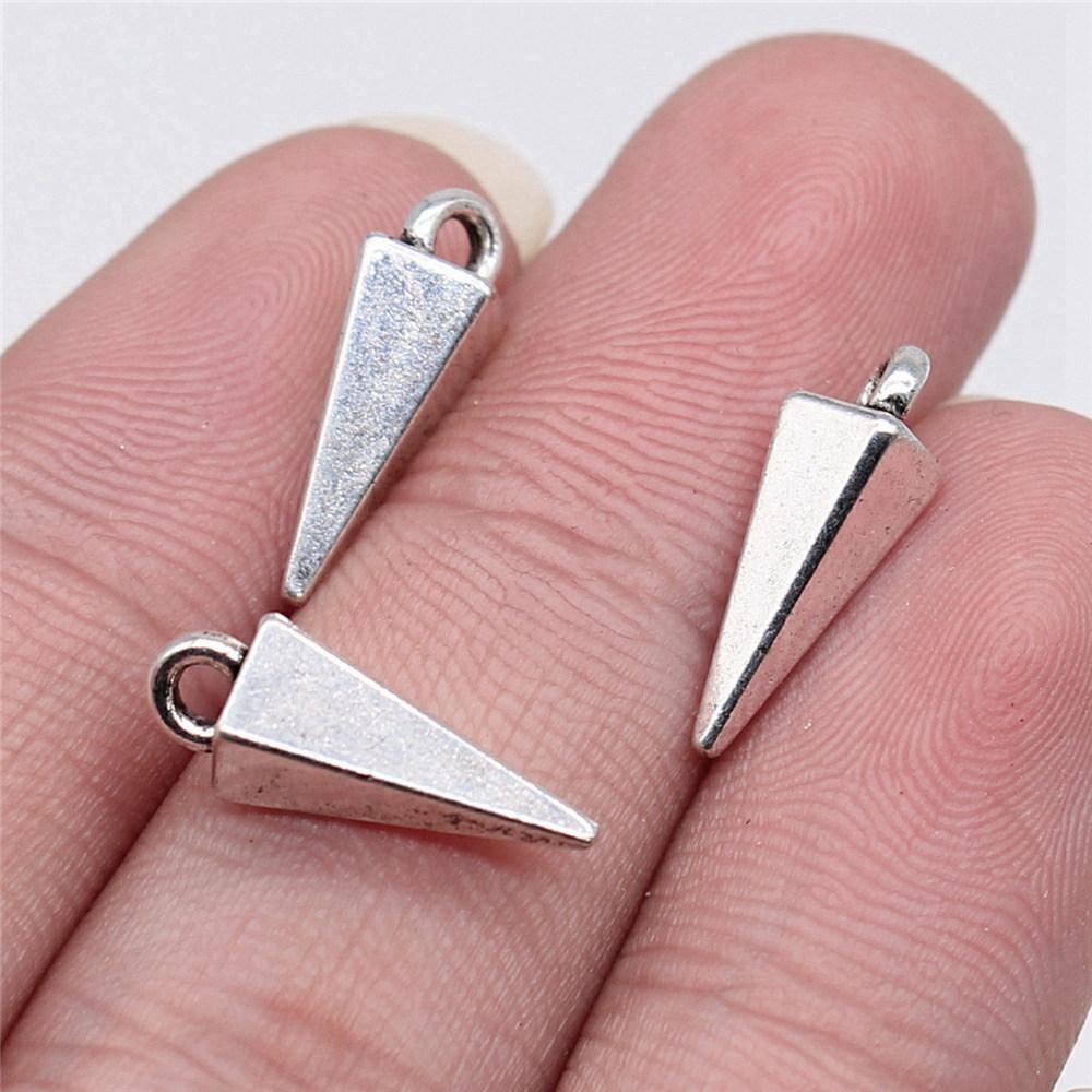 Accessories Parts Cone Shape Pendant End Beads Vintage Jewelry Supplies SA051
