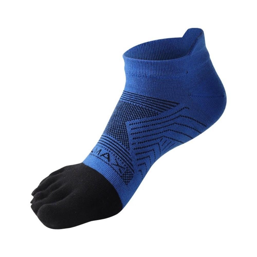 Sweat-Absorbent Five Finger Socks Breathable Ankle Socks Soft Sports Socks  For Men Women