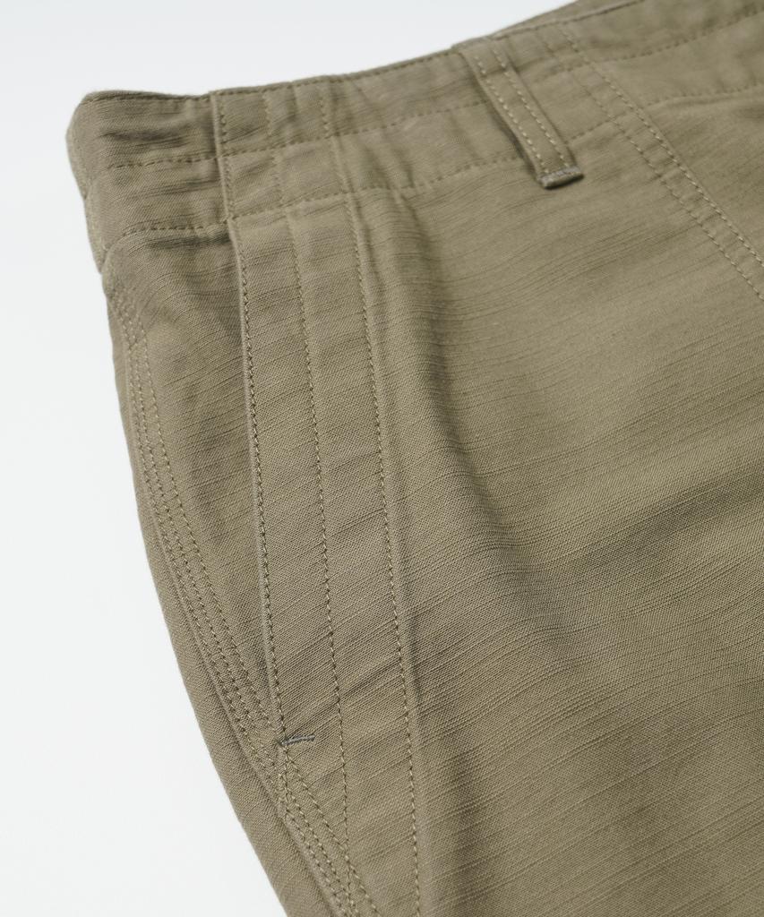 FRIZMWORKS Backsatin Fatigue Pants _ Khaki Beige