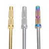 3pcs 3mm Nail Mandrel Stainless Steel Manicure Pedicure Mandrel Rods Sanding Bands Shaft