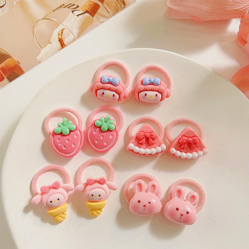 Baby & Toddler Elastic Hair Ties - No Damage Hair Accessories for Infants & Little Girls