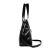 Women's Bag Lightweight Stitching Soft Leather Tote Bag Large Capacity Mother Bag