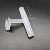 Plastic Perch Birdcage Training Stand Accessory Clip to Window Feeders for Budgerigar Parakeets Lovebird 6-Piece Set
