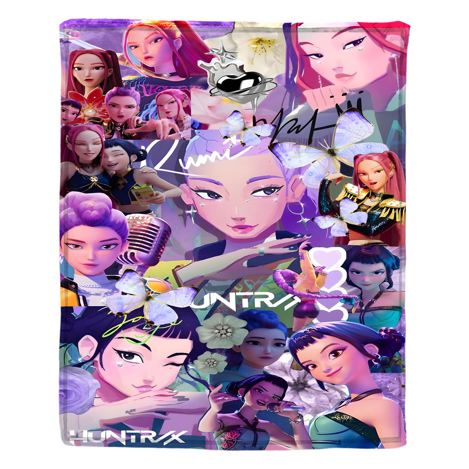 

Фланелевое цифровое печатное одеяло, кондиционер, одеяло для дивана, подарок для девочки One Size