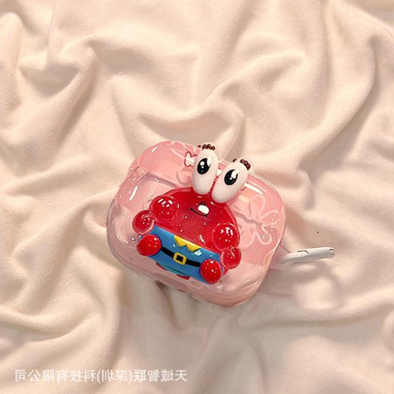 Stereo SpongeBob SquarePants AirPods1/1/1/1 generation Apple earphone cover pro/pro1 bluetooth earphone case