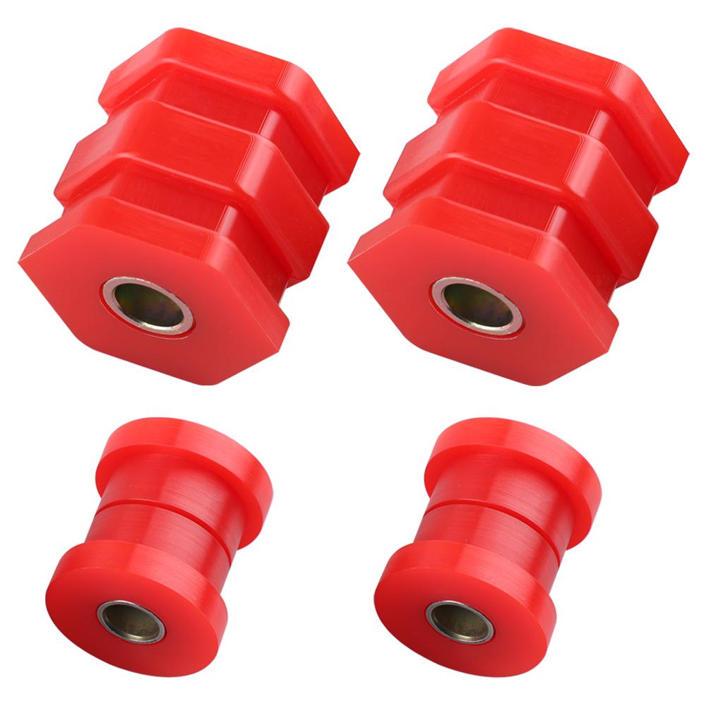 Polyurethane Red Car Suspension Arm Bushing Kit For Honda Civic EK EJ 1996 1997 1998 1999 2000 Control Arm Bushing Kit Red красный