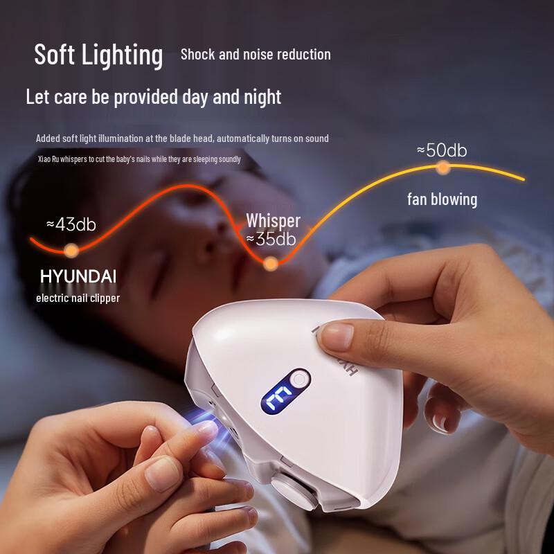 Hyundai Automatic Electric Nail Clipper and Grinder