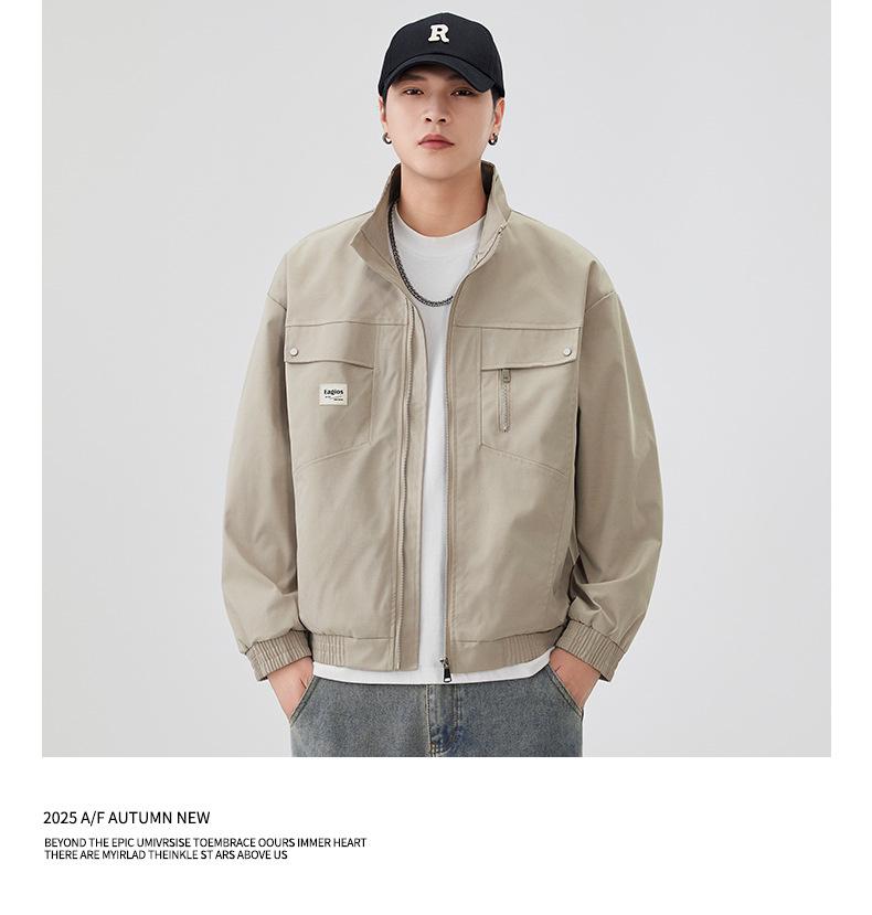 Men's 2025 American-Style Workwear Jacket: Autumn/Winter Windproof, Waterproof, Breathable, Warm Top
