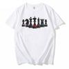 New Fashion Jiu-jitsu Human Chess with Bjj Belts Print Men T-Shirt Hipster The Master Tee Short Sleeve O-Neck Casual Tops