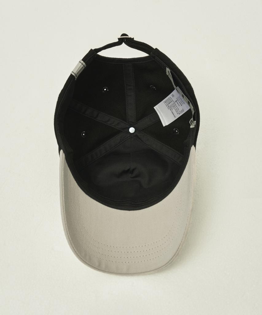 Seteo Bon Voyage Contrast 5 Panel Ball Cap Black