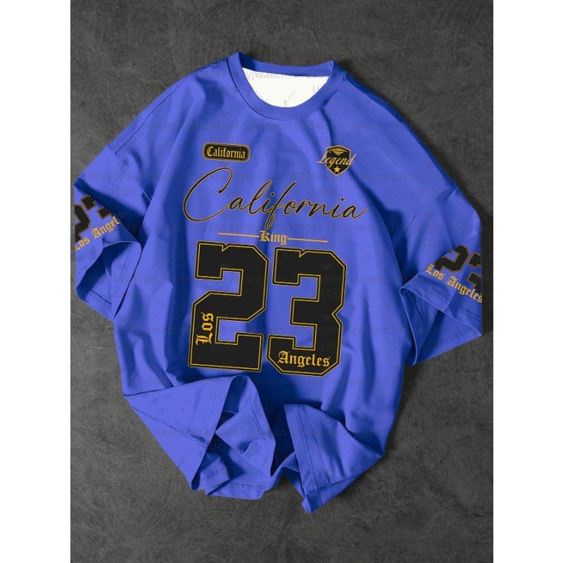 Summer New Brooklyn No.93 Personality American Jersey Women's Men's Casual