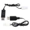 4.8V 200mA NiMh/NiCd Battery USB Charger Packs KET-2P Plug USB Charging Cable