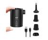LCD Mini Electric Rechargeable USB Air Pump Outdoor Camping Inflator for Bed Mattress Plastic Material