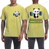 Panda Gym T-Shirt, Cute Panda Installing Muscles Shirt T-Shirt Funny T-Shirt Harajuku Tee Men Brand T-shirt Tshirt Summer Tees