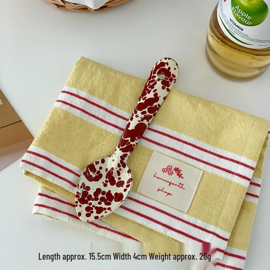 Korean Enamel Splashed Ink Yogurt & Salad Bowl Default