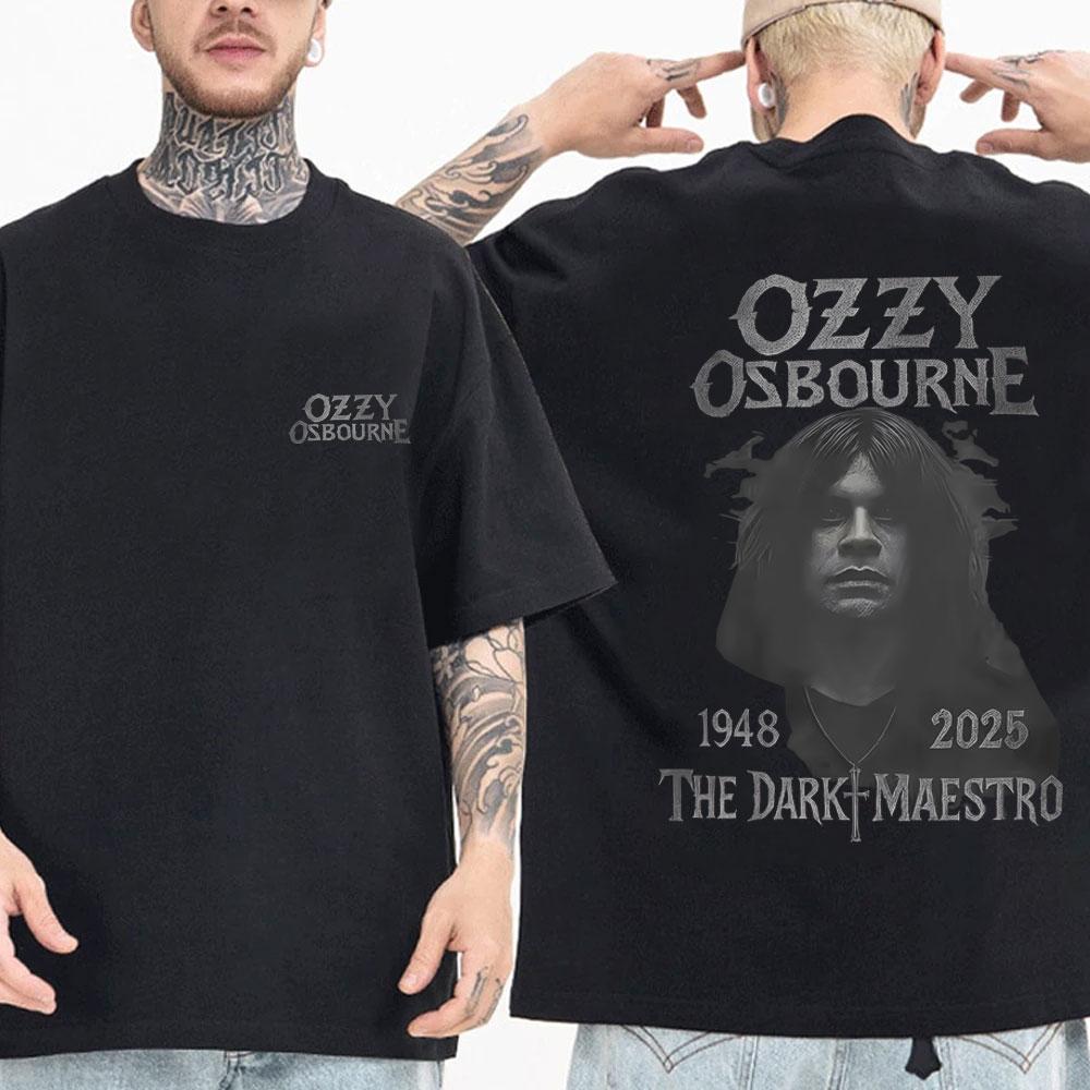 Heavy Metal Rock Band Black Sabbath Ozzy Osbourne Tshirt Men Women Fashion Casual Oversized T Shirts Tops Male Vintage Tshirt