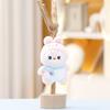 Rabbit Penguin Into Plush Doll Keychain Cartoon Toy Decoration Pendant Gift