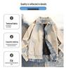 Autumn Youth Plaid Patchwork Casual Jacket - Unisex