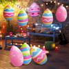 Inflatable Easter Eggs Cute Inflatable Eggs for Easter Colorful Inflatable Easter Eggs Blow Up Decorations Inflatable Easter