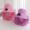 Elastic Solar Fan Hat Breathable Cooling Sunshade Hat Gift Summer Fan Visor Cap Hot Weather