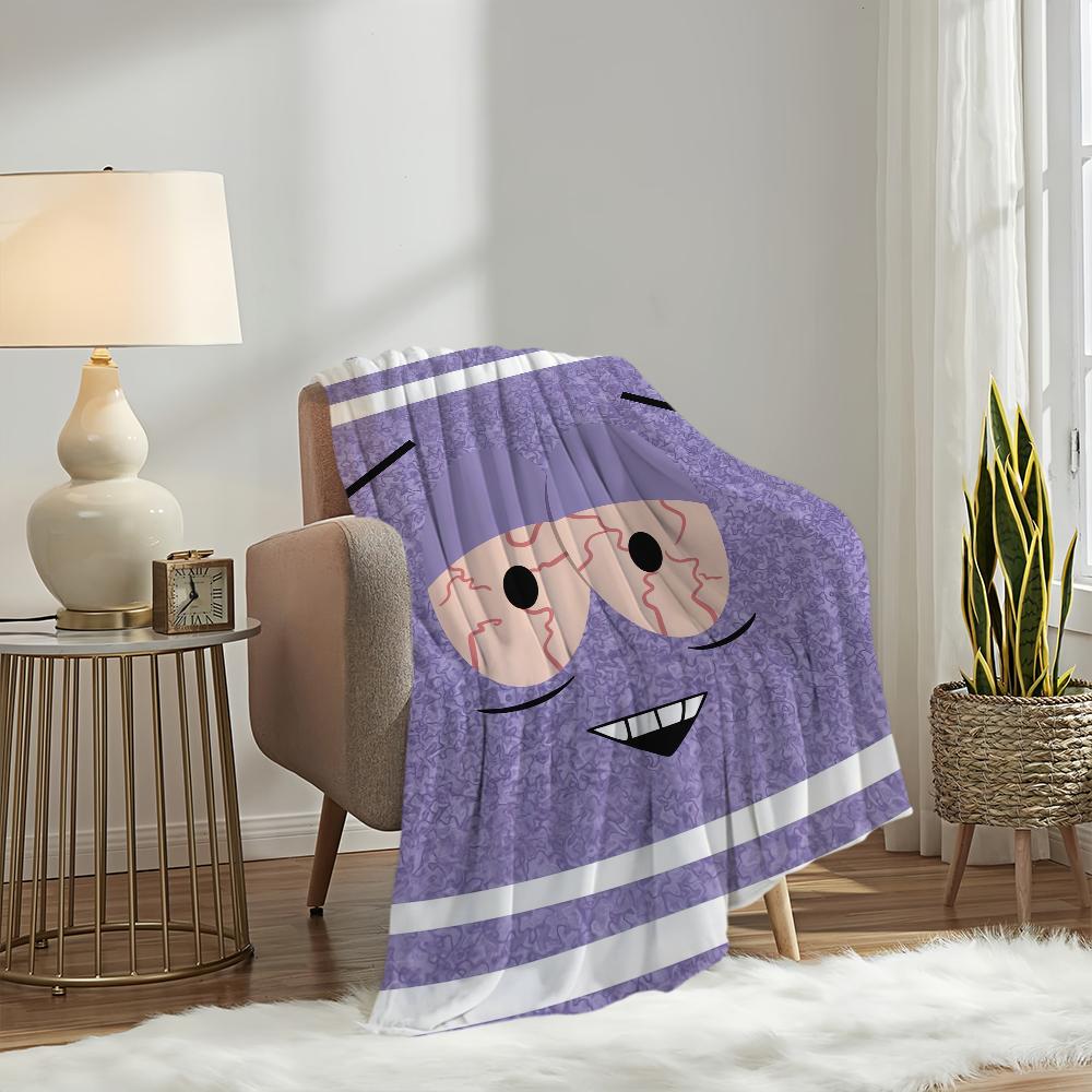 Cartoon Funny Blanket Plush Nap Sofa rug for Living T-Towelie Room Warm Office Bedroom Birthday Home Travel Kid Gifts