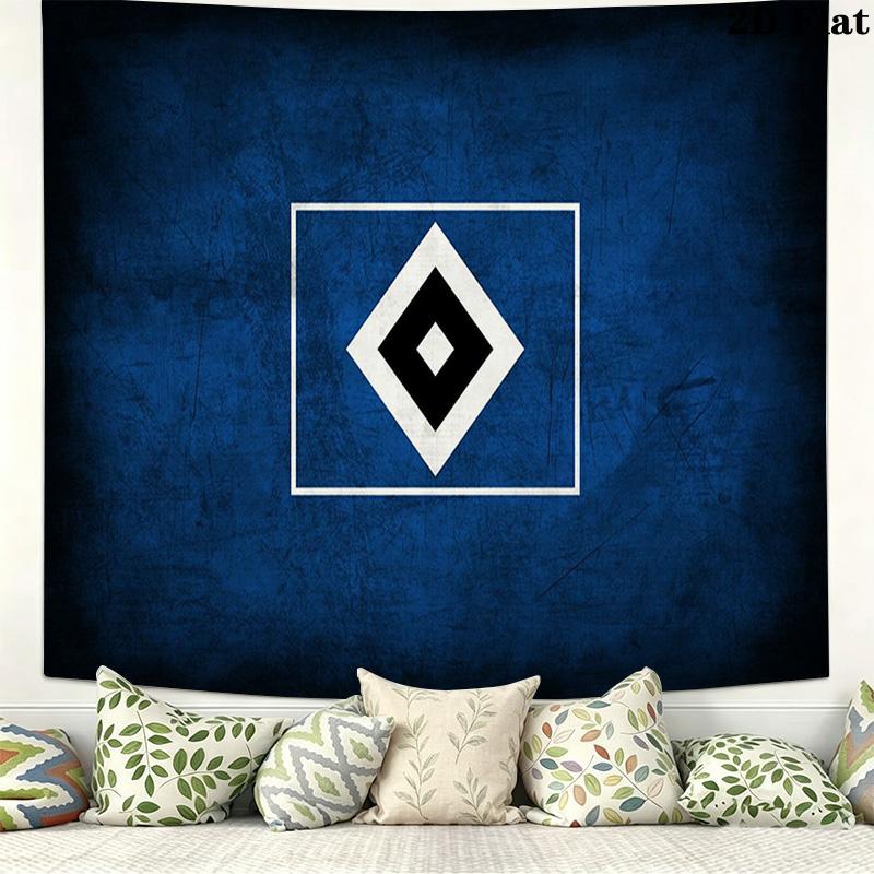 Hsv bilder Wall Tapestry Aesthetic Wall Hanging Printed Fabric Blanket Decorative Tapestries for Bedroom Living Room Home Decor