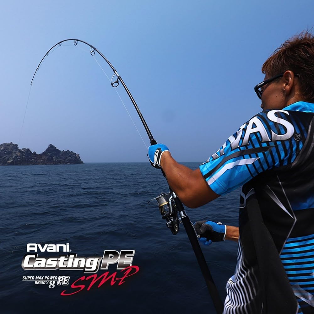 VARIVAS Avani Casting PE Super Max Power Line, 300m, #6, MAX 90lb, 8 Strands, Stealth Gray