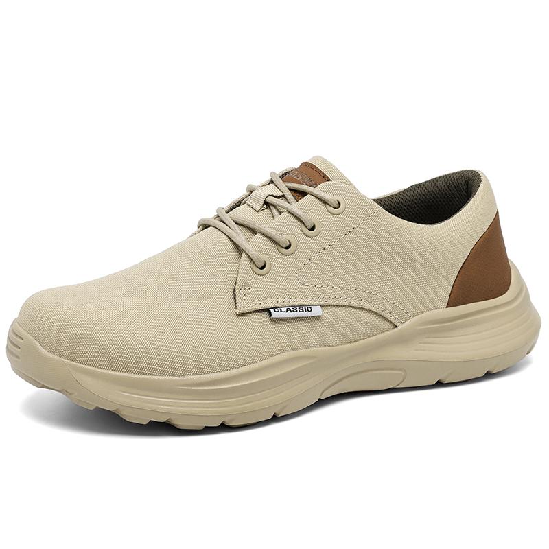 

Autumn Canvas Shoes Sneakers For Men Light Breathable Men S Outdoor Shoes Slip-On Comfortable Male Shoes Loafers Casual Walking 39