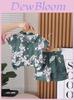 Trendy Boys Summer Shirt Set Soft Cotton Hawaiian Beachwear For Toddlers 1 To 3 Years