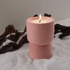 Cylindrical Candle Cup Silicone Mold DIY Incense Ashes Catcher Craft Making Plaster Concrete Resin Vase Casting Molds Home Decor